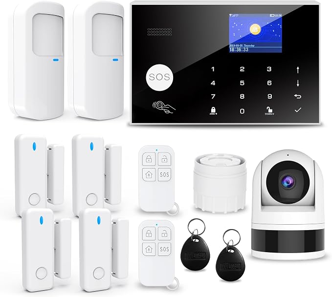 Wireless Home Alarm System, Siren Alarm by TUGARD