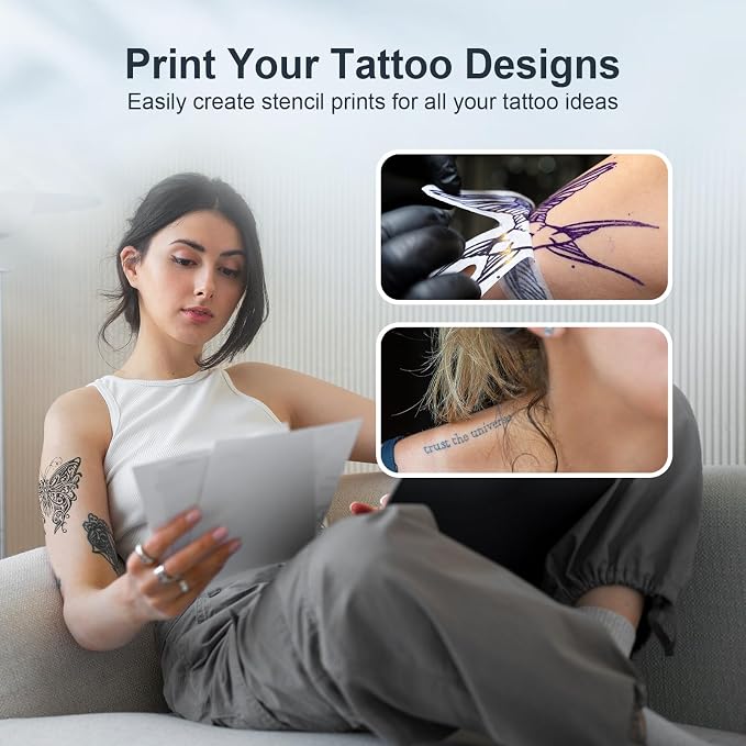 Tattoo Stencil Printer, Portable Wireless Bluetooth Thermal Transfer Machine - Image 7
