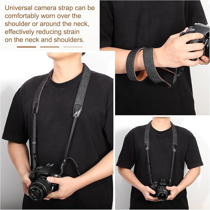 PATIKIL Camera Strap, Nylon Adjustable Universal Neck Shoulder Strap - Image 5