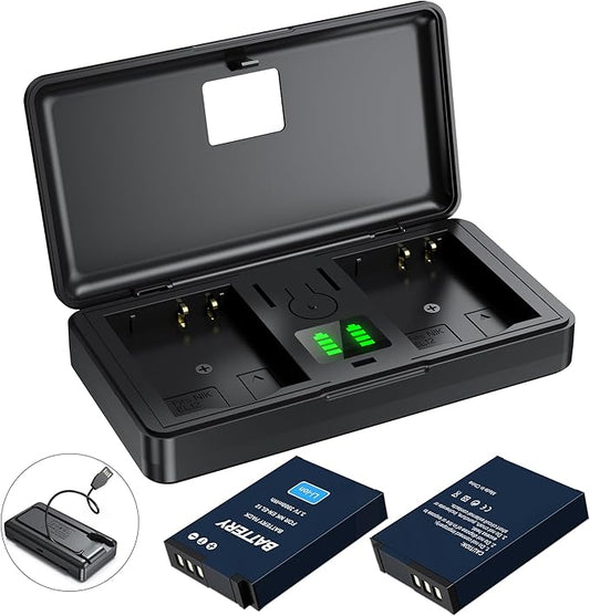 EN-EL12 Battery and Charger Set, Camera Accessories by SEVKUMZ
