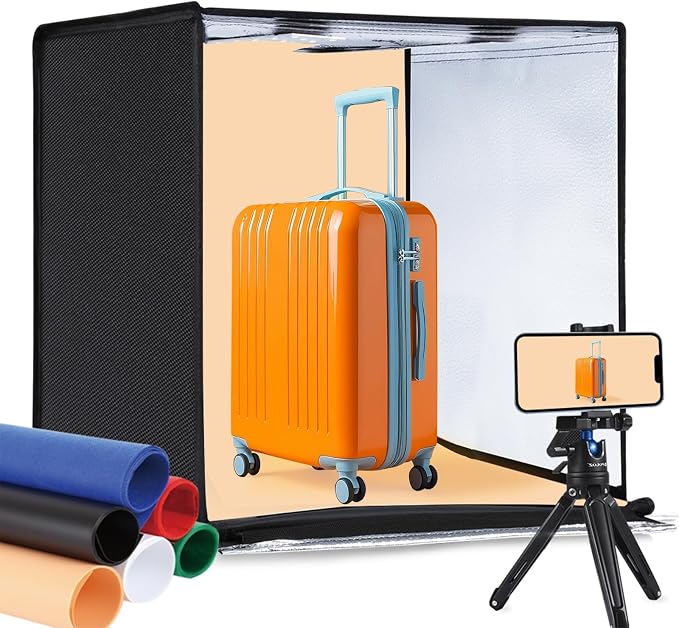 PULUZ Light Box 24x24in, Portable Photo Studio Light Box by PULUZ