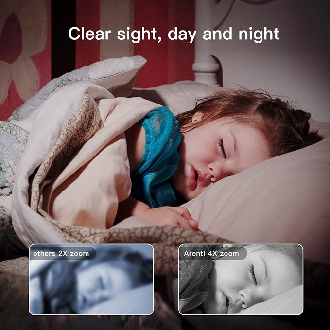 ARENTI 5-Inch Wireless Baby Monitor Display, Parent Unit - Image 3