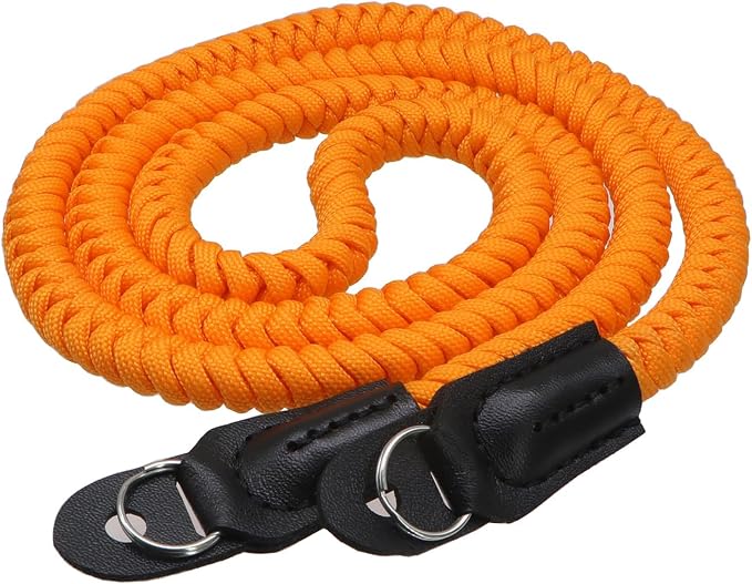 Paracord Camera Strap Long Camera Neck Shoulder Strap by HITHUT