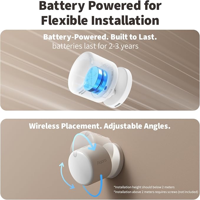 Aqara Presence Sensor FP300 Wireless 5-in-1 Motion Sensor - Image 7