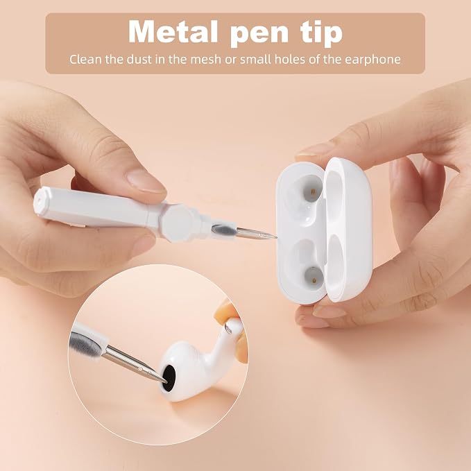360° Rotating Cleaner Kit for Airpods Pro 1 2 3 Multi-Function Cleaning Pen - Image 4