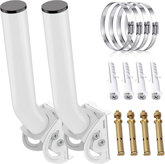 Wireless Bridge Mount, 160° Angle Adjustable, 1.38 in OD, by eoqo