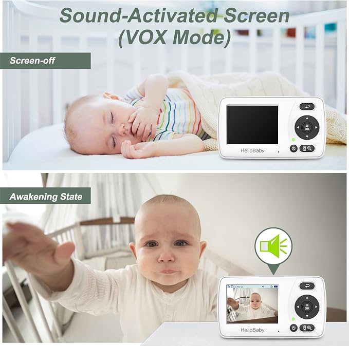 HelloBaby HB30 Video Baby Monitor - Image 6