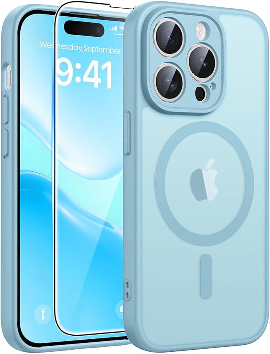 FNTCASE for iPhone 14 Pro Case: Translucent Matte Cases by FNTCASE
