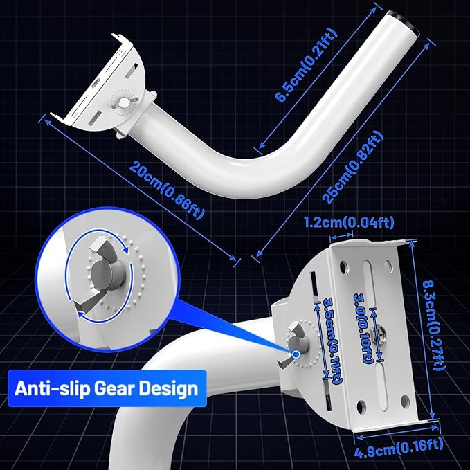 Pole Mount Bracket for Wireless Bridge Point to Point, TP - Image 6