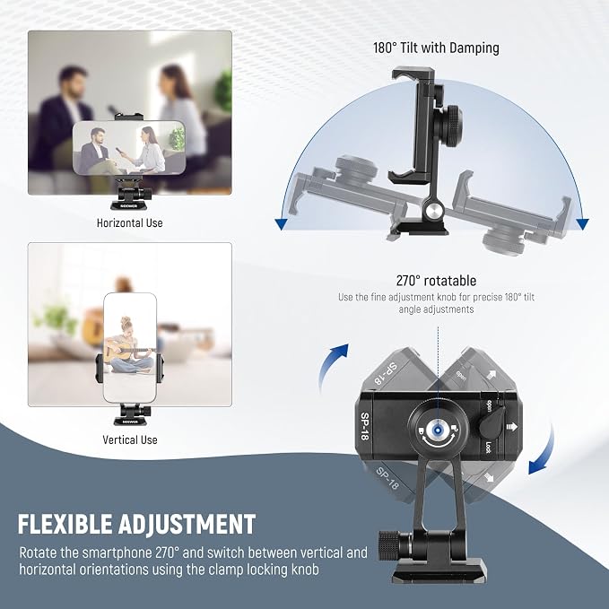Neewer Phone Tripod Mount Adapter - Image 4