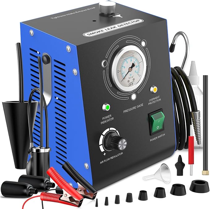 Automotive Smoke Machine Leak Detector Built in Air Pump, EVAP Automotive Smoke by Wodli
