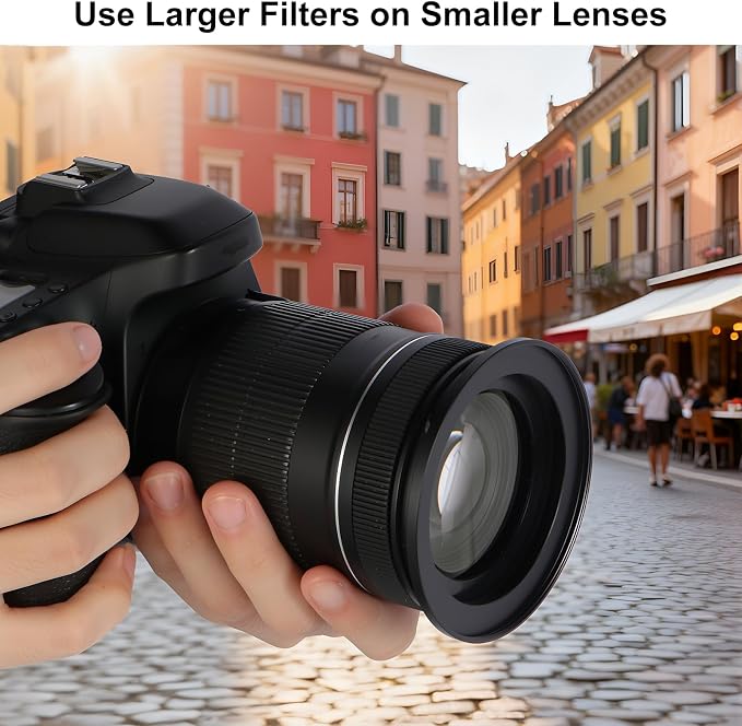 Camkix 77-82mm Step-Up Filter Ring Adapter, 77mm to 82mm - Image 5