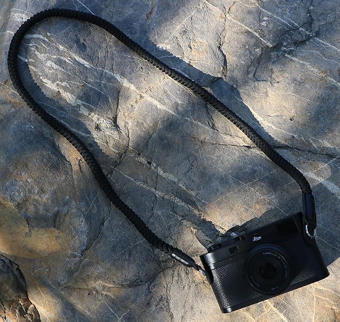 Paracord Woven Camera Neck Shoulder Strap Belt Hand Compatible - Image 7