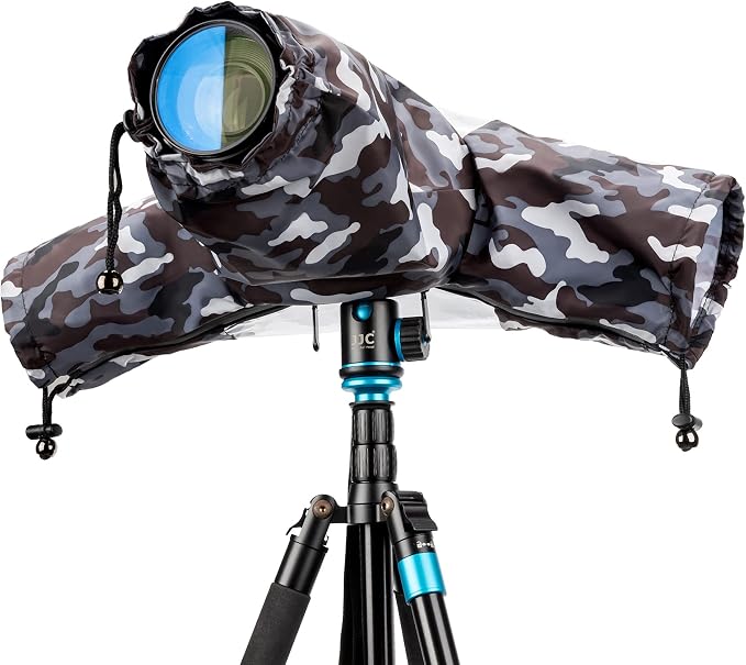 Camera Rain Cover Sleeve Gear Camo by Kiorafoto