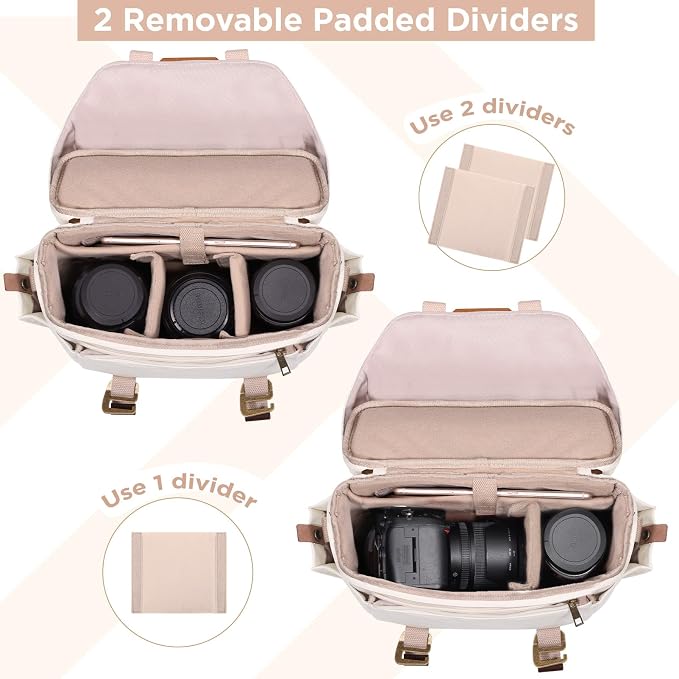 SMRITI Canvas Camera Bag Small- DSLR/SLR Waterproof Camera Bag - Image 3
