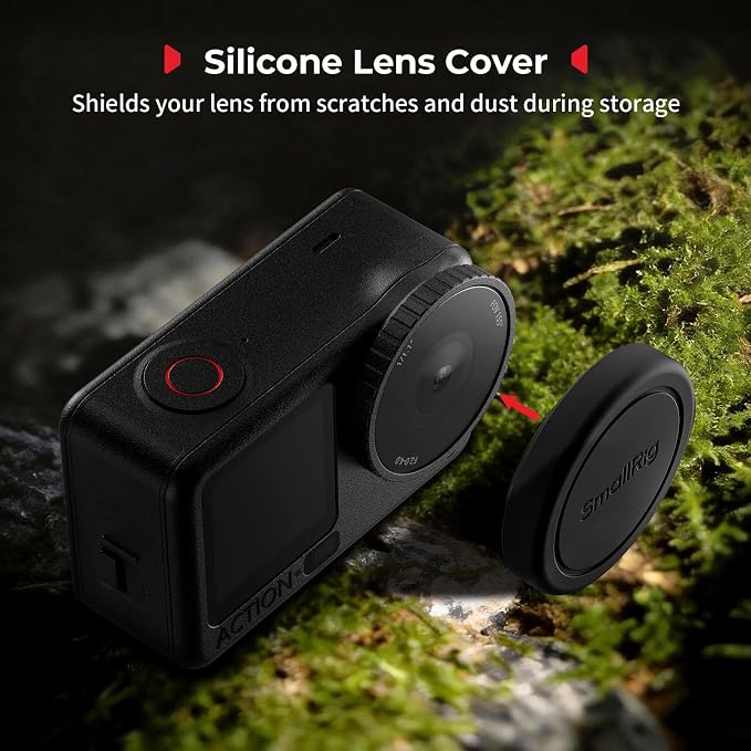 SmallRig Filter Kit for DJI Osmo Action 6, ND16/CPL & 1/4 Black Mist Filter Kit - Image 6
