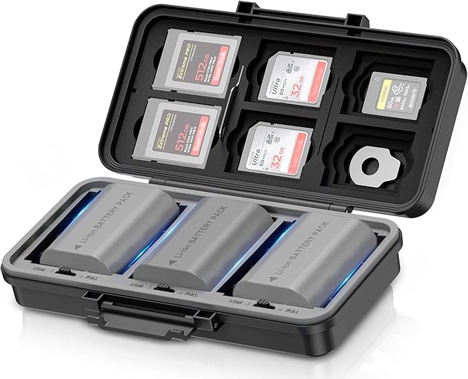 JJC Camera Battery SD Card Case by JJC