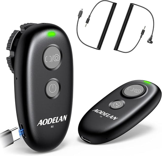 for Nikon Camera Rechargeable Remote Shutter Release by AODELAN