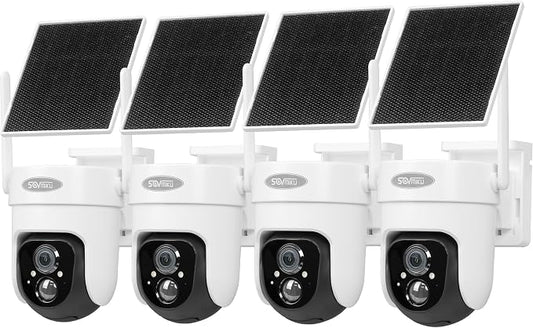 Vicohome 4CQ4G 2K AI Solar Security Camera Wireless Outdoor, Battery Powered Cam by sovmiku