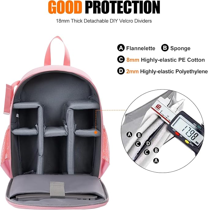 CADeN Camera Backpack Bag Professional - Image 7