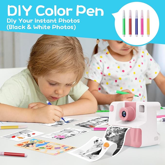 Kids Camera Instant Print, Christmas Birthday Gifts - Image 5