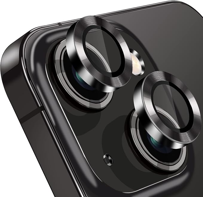 Compatible with iPhone 15 and 15 Plus Camera Lens Protector, Anti-Scratch Lens by Hsefo