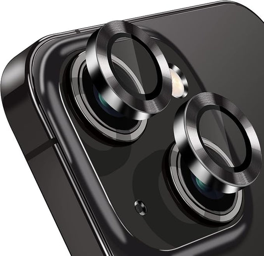 Compatible with iPhone 15 and 15 Plus Camera Lens Protector, Anti-Scratch Lens by Hsefo