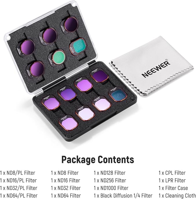 NEEWER 14 Pack Filter Set Compatible - Image 9