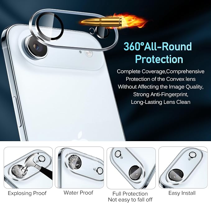 ivoler 4-Pack Camera Lens Protector - Image 3