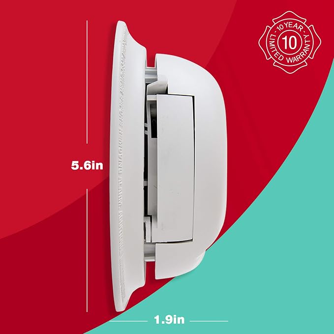 First Alert BRK SC9120B-6 Hardwired Smoke and Carbon Monoxide Detector - Image 7