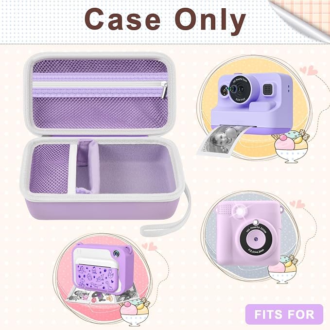 kids Instant Print Camera Case Compatible - Image 2