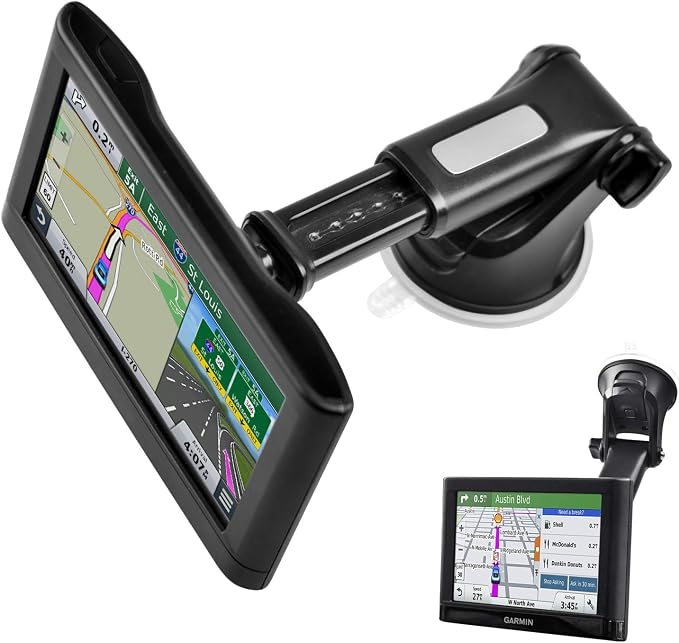 1Zero GPS Suction Cup Mount for Garmin, Replacement GPS Dash Ball Mount by 1Zero