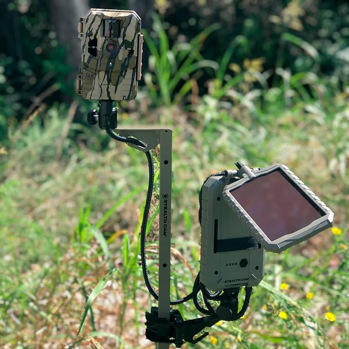Stealth CAM Adjustable 29"-49" Expandable Height 1/4" Tripod Multi-Pivot Stable - Image 3