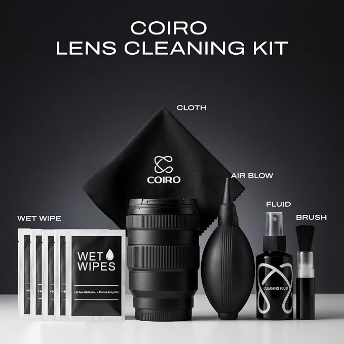 С Coiro Camera Lens Cleaning Kit – Camera Air Blower, Lens Cleaner Spray 100ml - Image 2