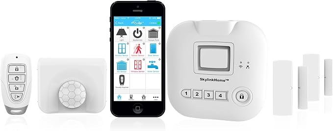 SK-200 SkylinkNet Connected Wireless Alarm System, Security & Home Automation by SKYLINK