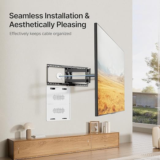 9" in-Wall Media Box, Recessed Outlet Wall Box, Structured Media Enclosure - Image 4
