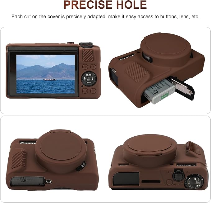 Canboc Camera Case for Canon PowerShot G7 X Mark II Digital Camera, Hard - Image 6