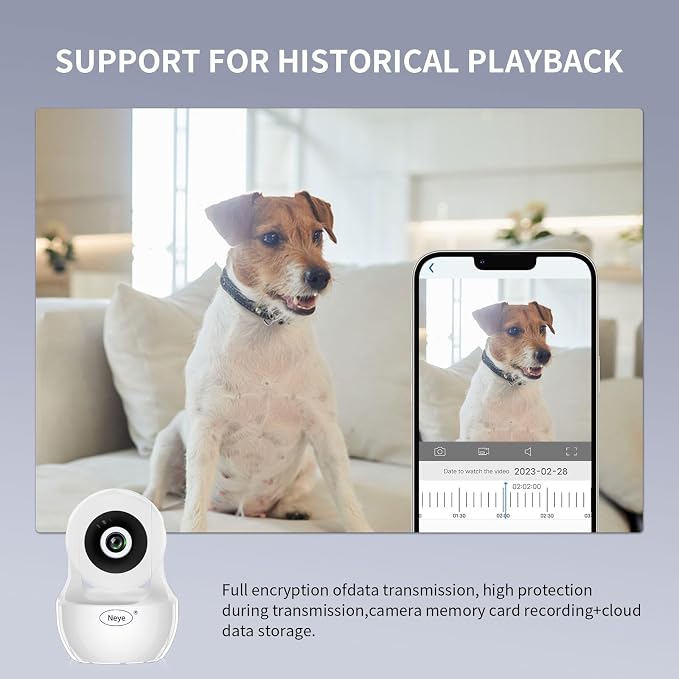 N_EYE WiFi Security Home Camera，Baby Monitor Wireless IP Camera - Image 6