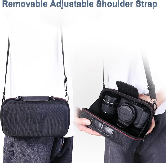 LTGEM Camera Case for Canon EOS Rebel T7 / R50 / R100 / R50 V / T6 / R8 / R10 / - Image 7