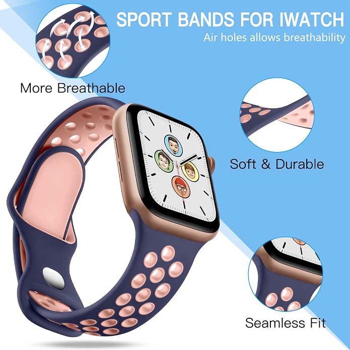 Adorve 4 Pack Sport Bands Compatible - Image 2