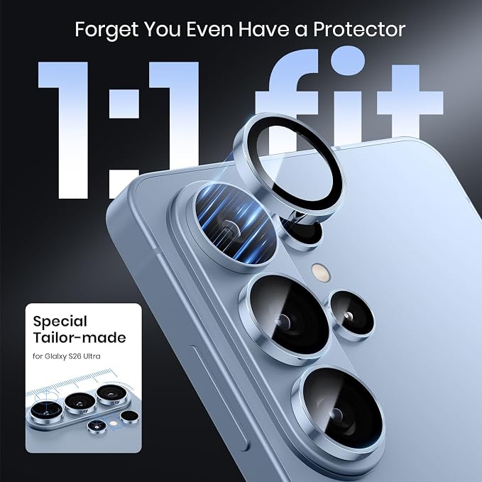 Hoerrye for Samsung Galaxy S26 Ultra Camera Lens Protector - Image 4