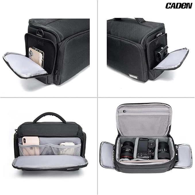 CADeN Compact Camera Shoulder Crossbody Bag Case Compatible - Image 2