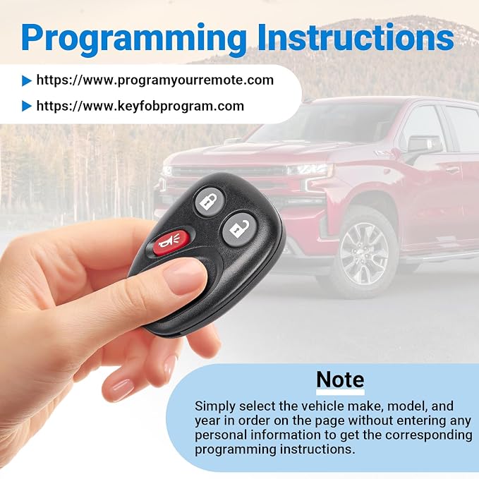 Keyless Entry Car Key Fob Replacement - Image 4