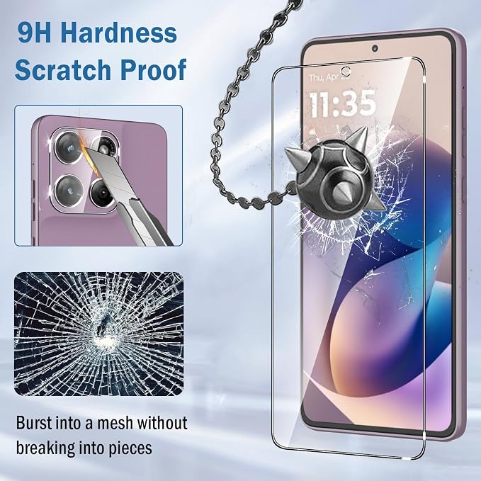 2+2 Pack for Moto G Stylus 2026/2025 Screen Protector - Image 4