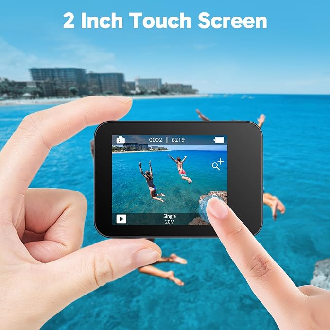 AKASO V50X Native 4K30fps WiFi Action Camera - Image 6