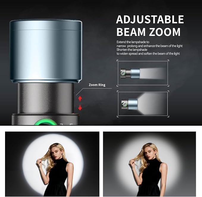PHOTOOLEX RGB Photography Flashlight, 10W Portable Fill Light, 8400mAh/4 - Image 6