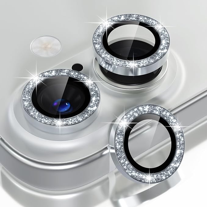 Choiche Compatible for iPhone 16 /iPhone 16 Plus Camera Lens Protector Bling by Choiche