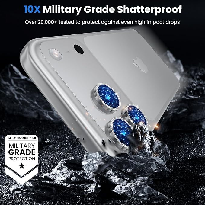 WSKEN for iPhone 17 Pro/iPhone 17 Pro Max Camera Lens Protector - Image 4