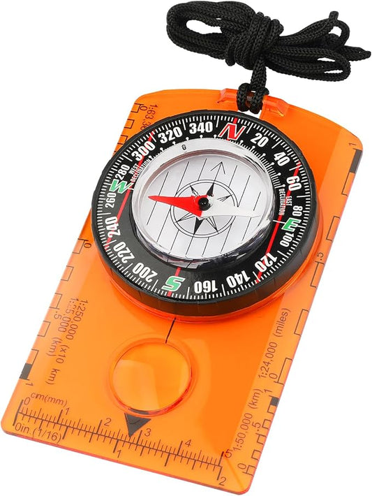 Compass Hiking Survival, Wilderness Survival Compass by HaiKe