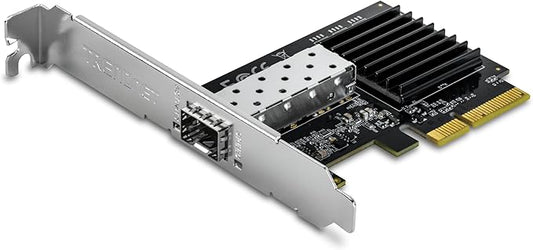 TRENDnet 10 Gigabit PCIe SFP+ Network Adapter, TEG-10GECSFP, Convert A PCIe by TRENDnet